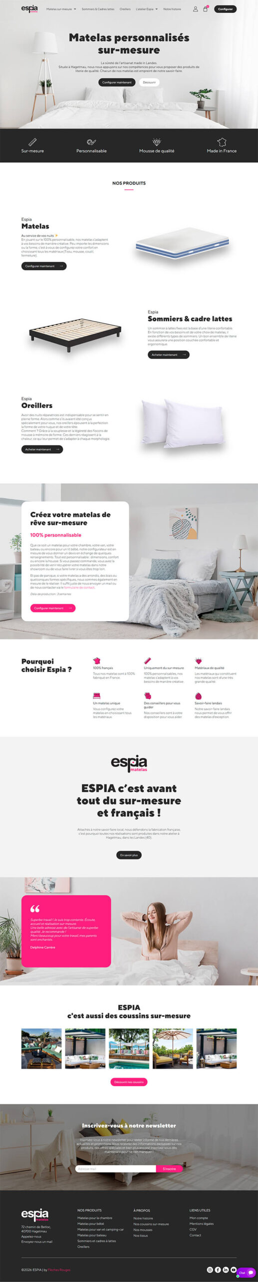 espia matelas louis dauga