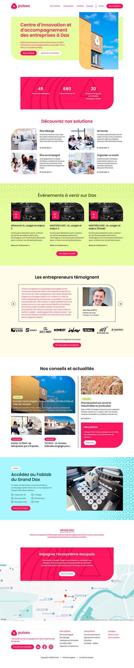 pulseo louis dauga homepage