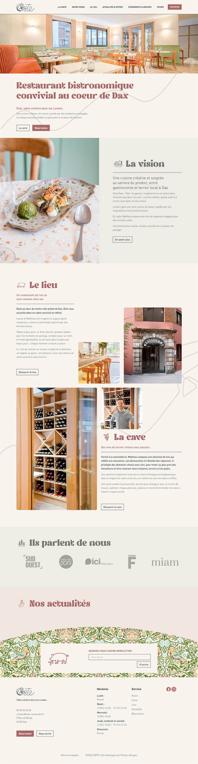 Òste restaurant louis dauga