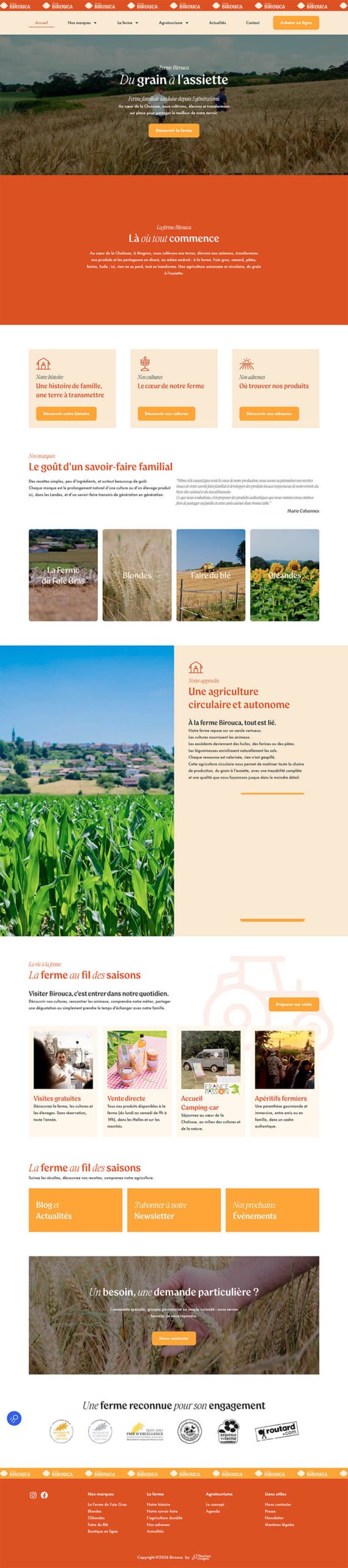ferme birouca louis dauga